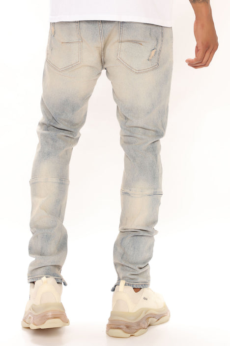 Skinny Brown Hyper Stretch Jeans | Express